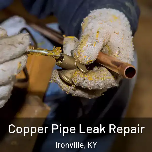  Copper Pipe Leak Repair Ironville, KY
